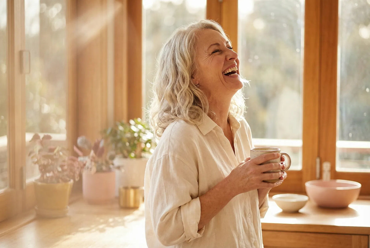 A woman who feels like herself again